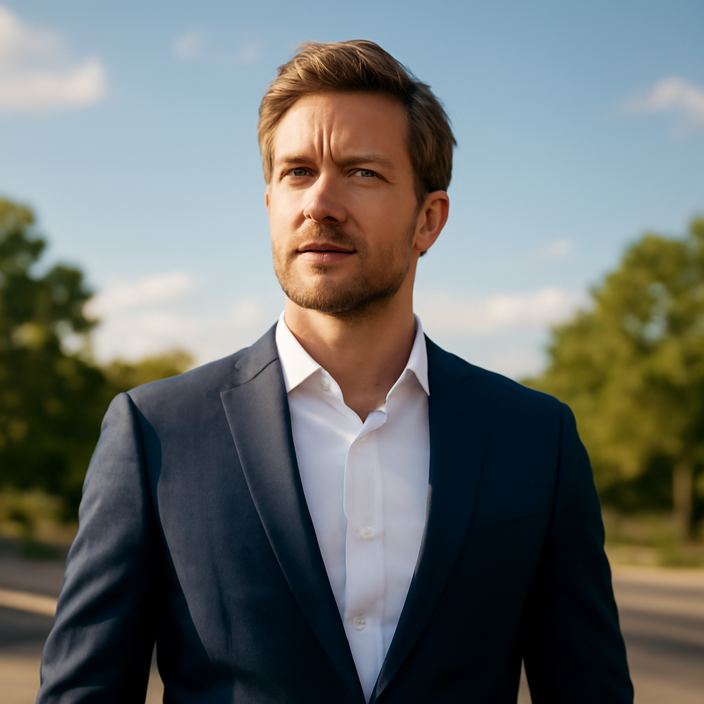 Rasentrimmer – Anwendung im Garten (KI)