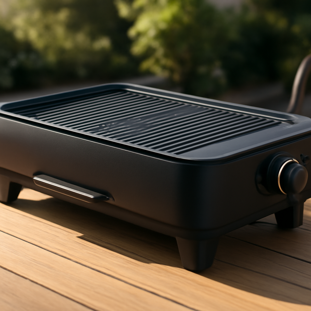 Rasentrimmer – Anwendung im Garten (KI)