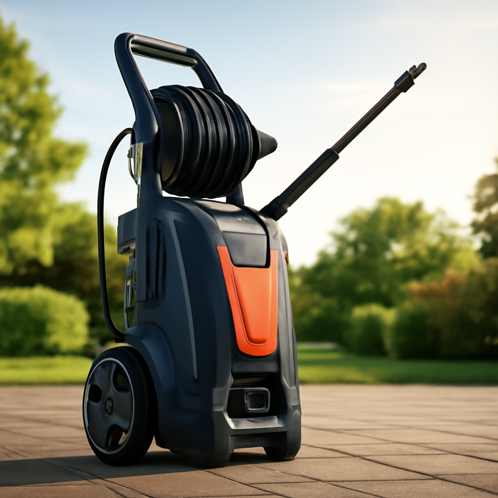 Rasentrimmer – Anwendung im Garten (AI)