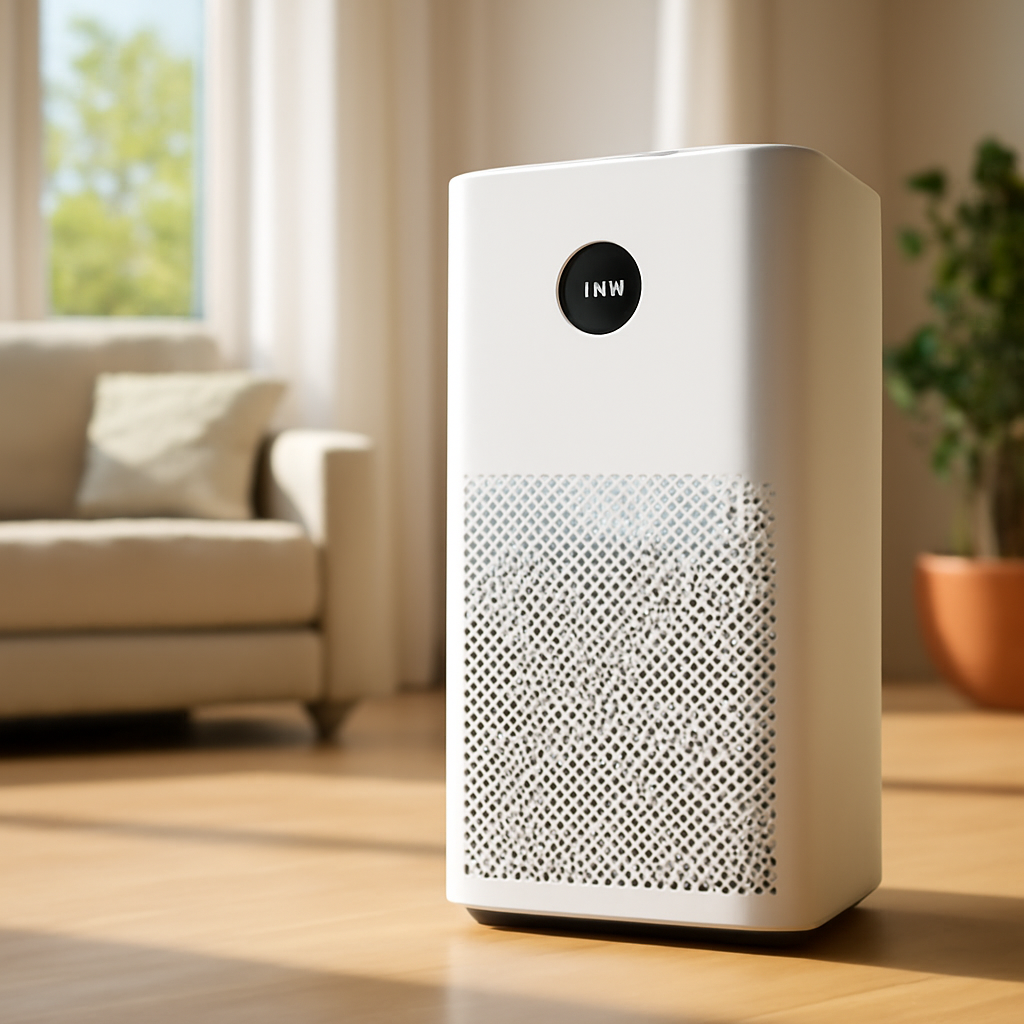 Rasentrimmer – Anwendung im Garten (KI)